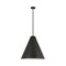 Z-Lite Eaton 1 Light Pendant, Matte Black 6011P24-MB - alternate 5